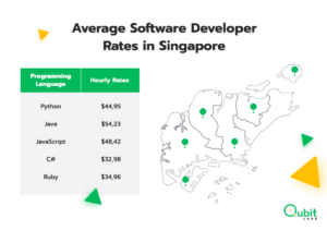 Average Software Developer Rates in Singapore